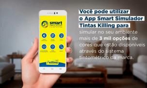 Blog - TINTAS KILLING LANÇA APP SMART SIMULADOR DE AMBIENTES